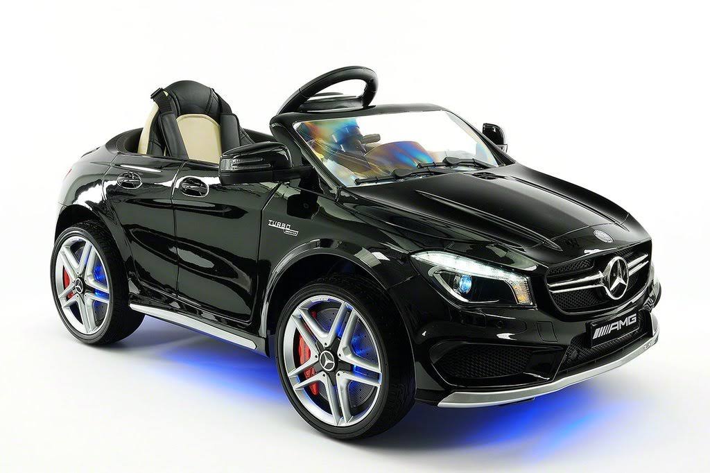 Licensed Mercedes CLA45 AMG Electric Kids Ride-On Car with Rubber Tires T35444