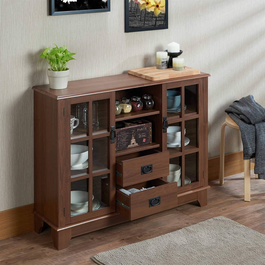 Walnut Console Table O593331