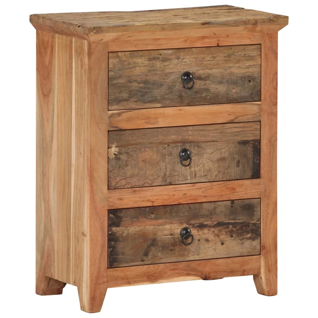 Solid Acacia Wood and Reclaimed Wood Sideboard G8191