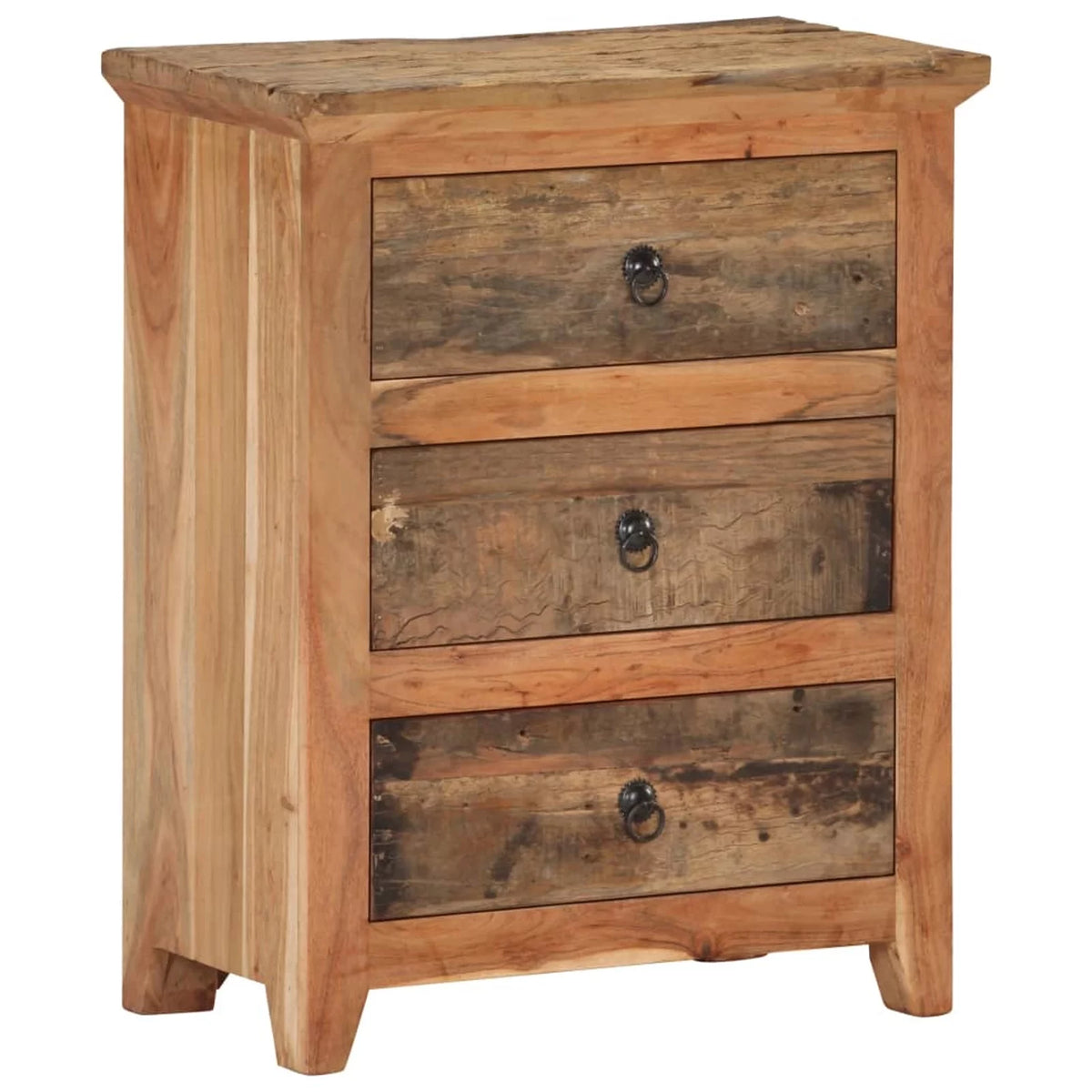 Solid Acacia Wood and Reclaimed Wood Sideboard G8191