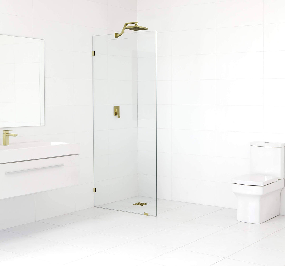 Frameless Fixed Glass Panel E47312