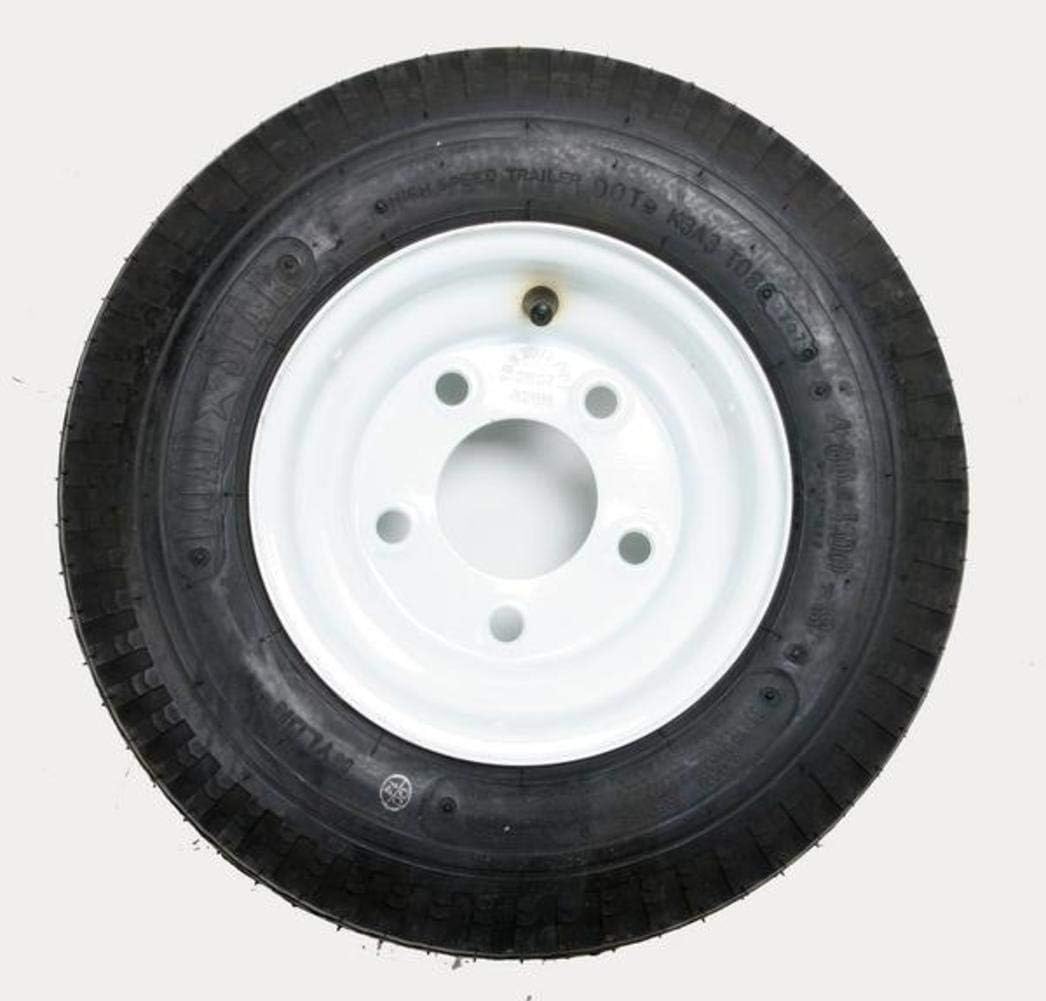 4.80-8 Trailer Tire/Wheel Assembly 5 Hole Rim Pack of 2 C9816