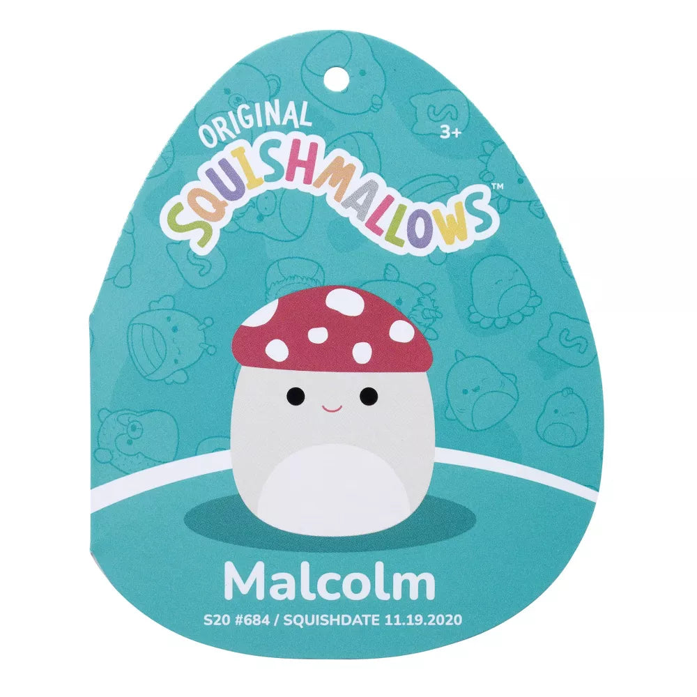 Malcolm the Red Mushroom 11 Inch Plush Stuffed Toy C1583