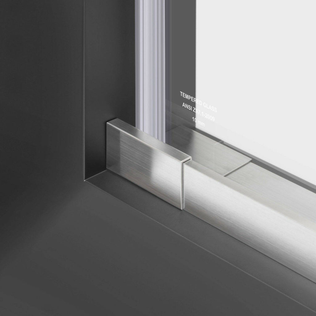 60 x 62 Bypass Frameless Tub Door L8480