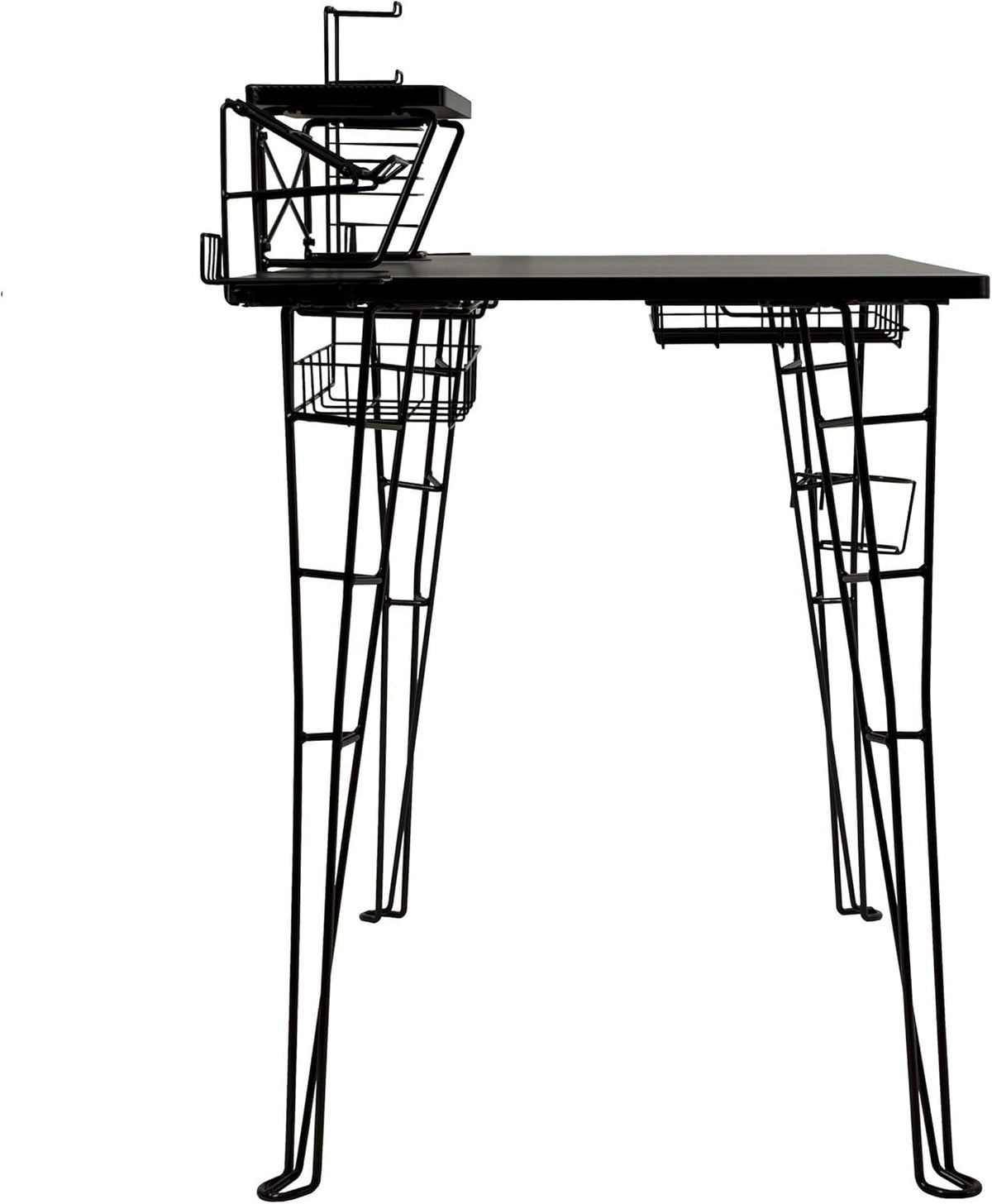 Gaming Desk with Monitor Stand and Cable Management S113940
