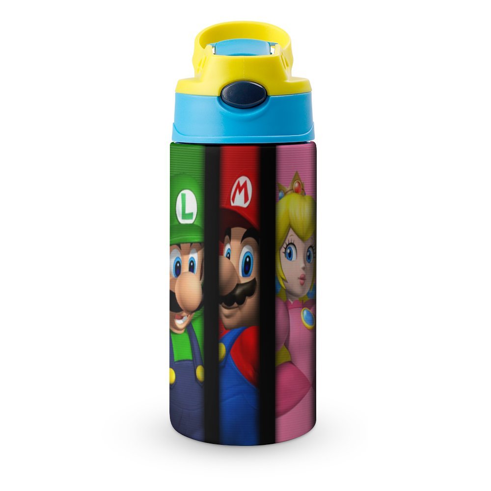 Insulated Stainless Steel Water Bottle With Straw P5229