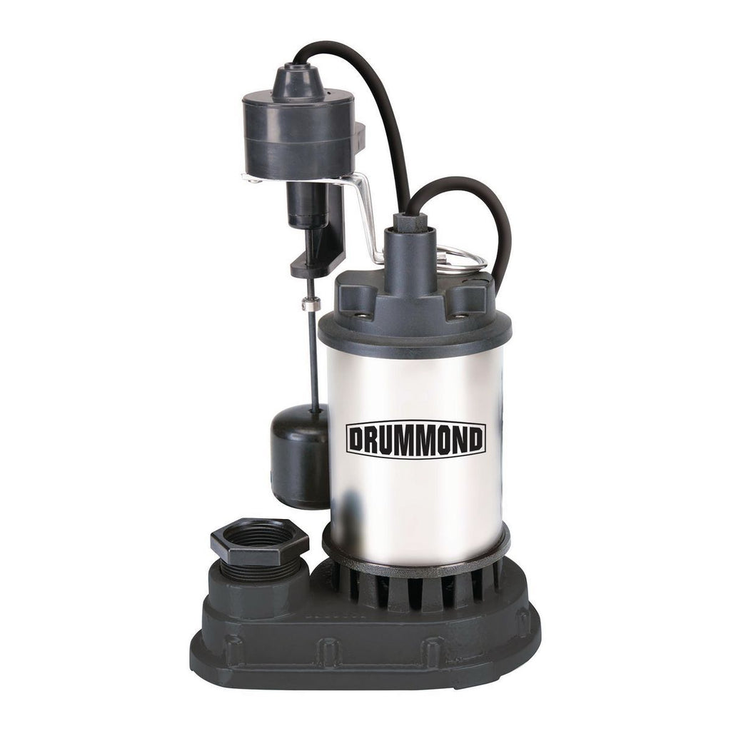 6000 GPH Submersible Sump Pump with Vertical Float Switch N180709