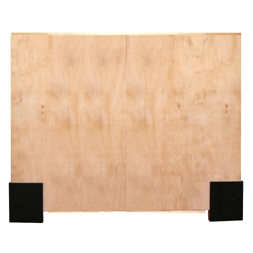 White Faux Leather Headboard Y436