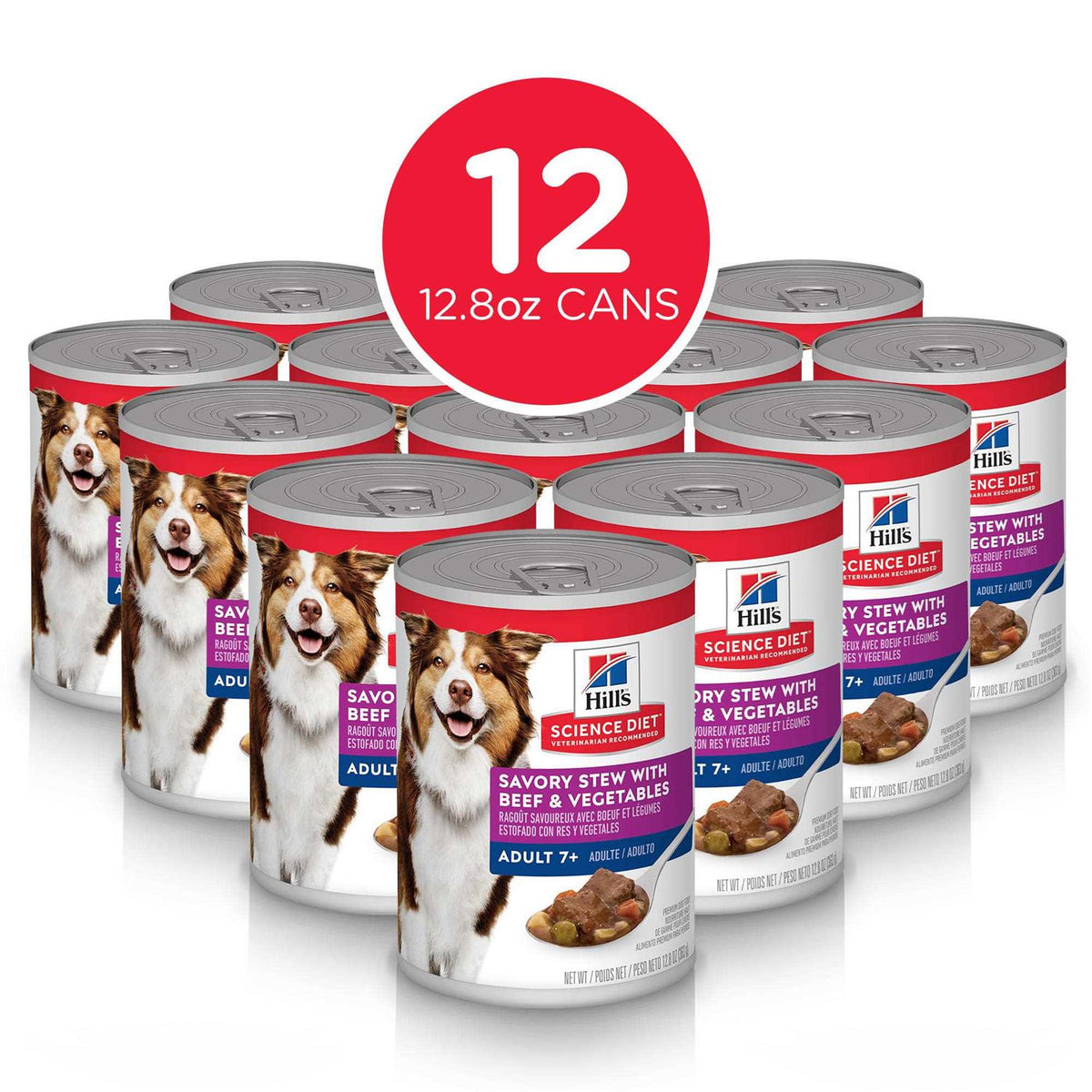 Beef Dog Food 12.8-oz Case of 12 B2785