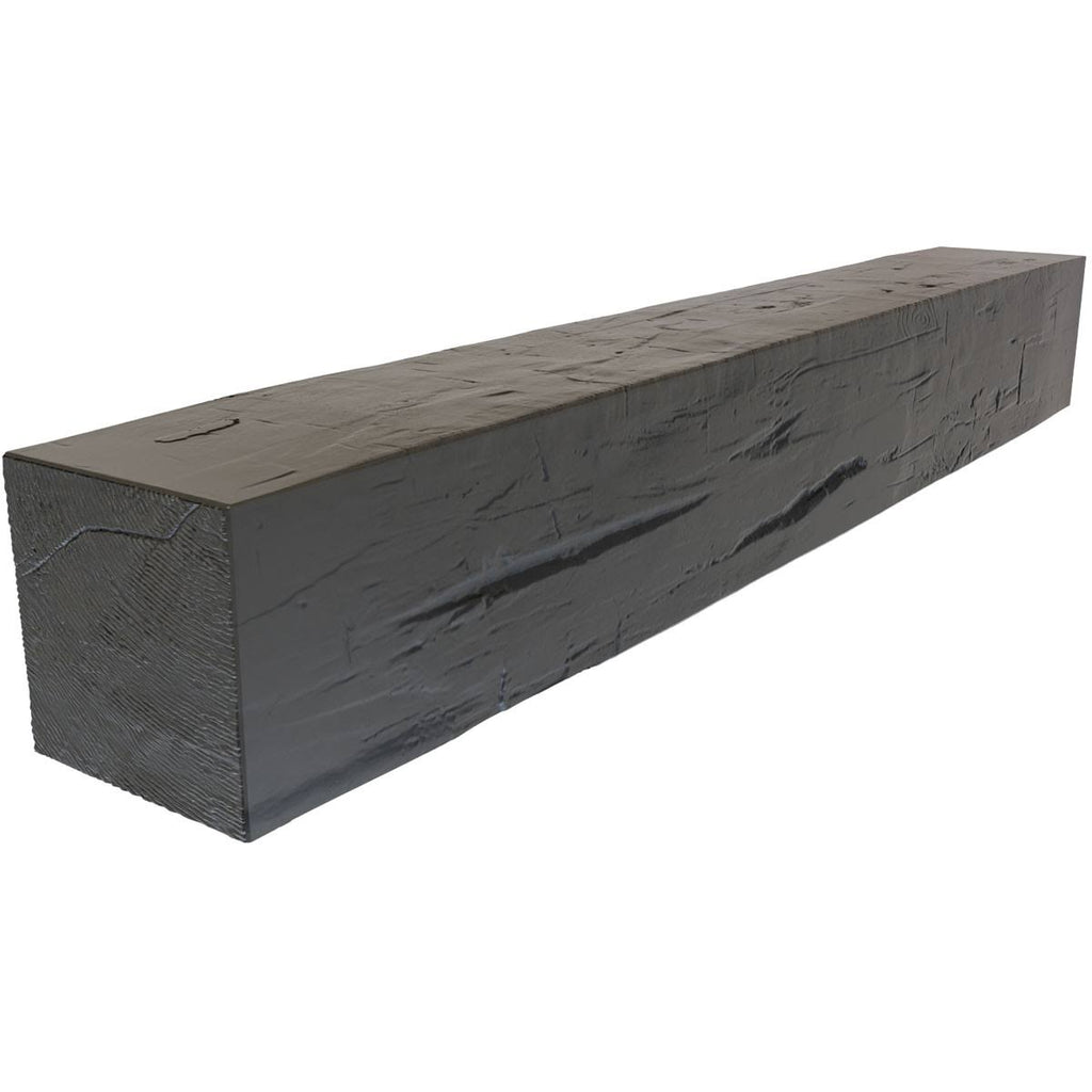 Hand Hewn Faux Wood Fireplace Mantel H309