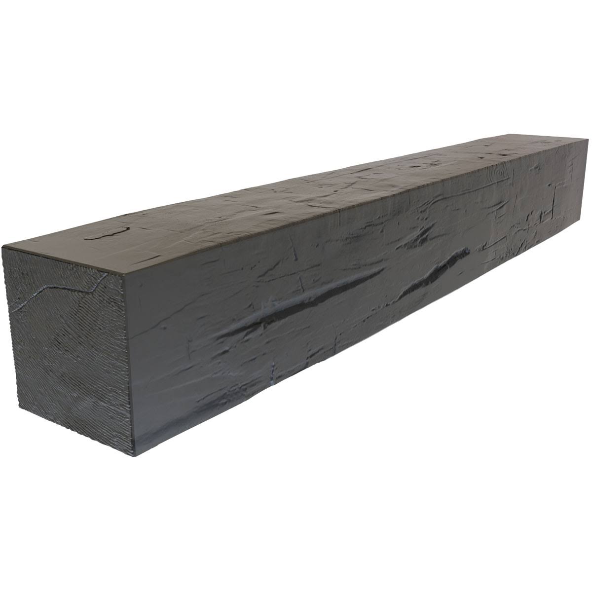 Hand Hewn Faux Wood Fireplace Mantel H309