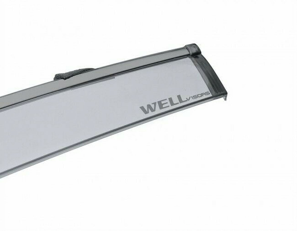 Smoke Tinted Side Window Visors Deflectors B8567
