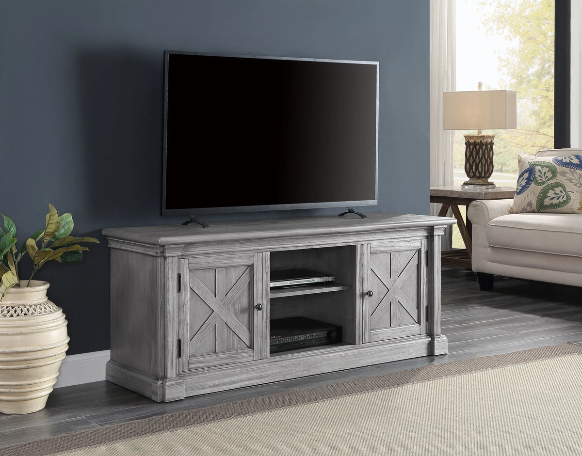 Gray Oak TV Stand H8393