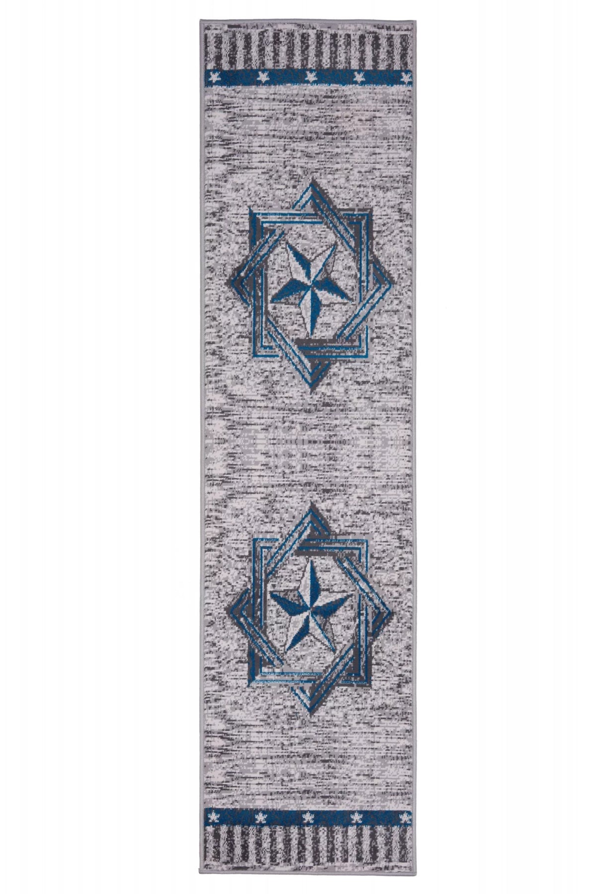 Multicolor 2 ft. x 8 ft. Jute Backing Runner Rug K8988