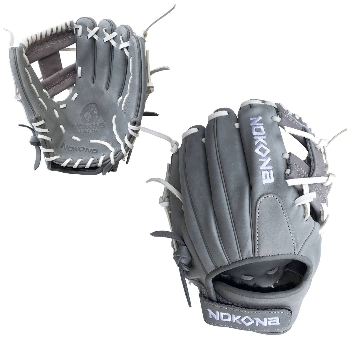 Gray Fastpitch Softball Glove U910