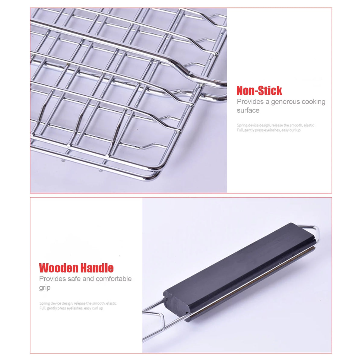 Non-Stick Heavy Duty Grill Basket L282