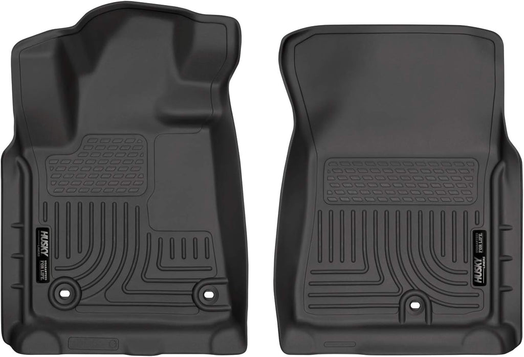 Black Front Floor Liners 2 Pcs O7527