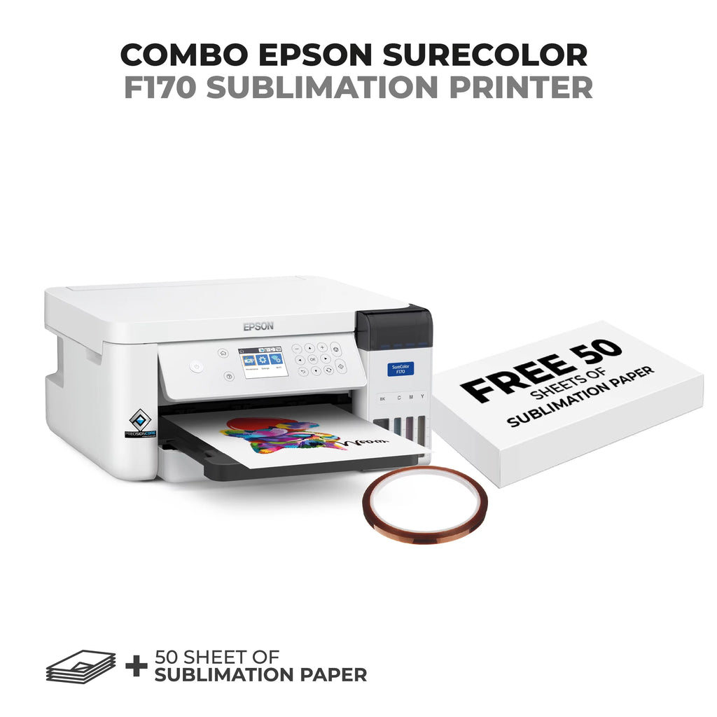 Dye Sublimation Printer with Sublimation Paper and Thermal Tape C24731