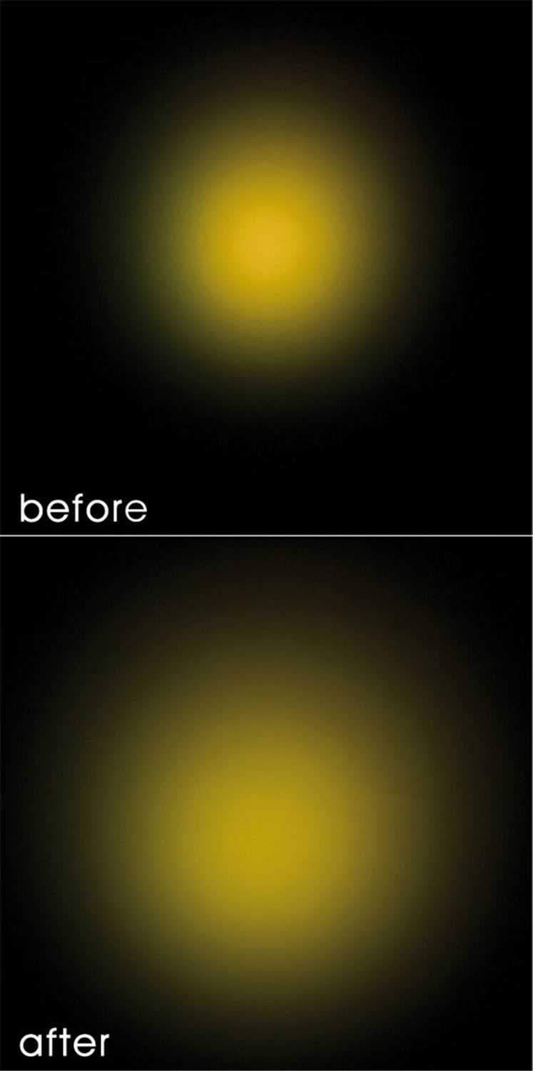 20 Degree Light Shaping Filter D60459