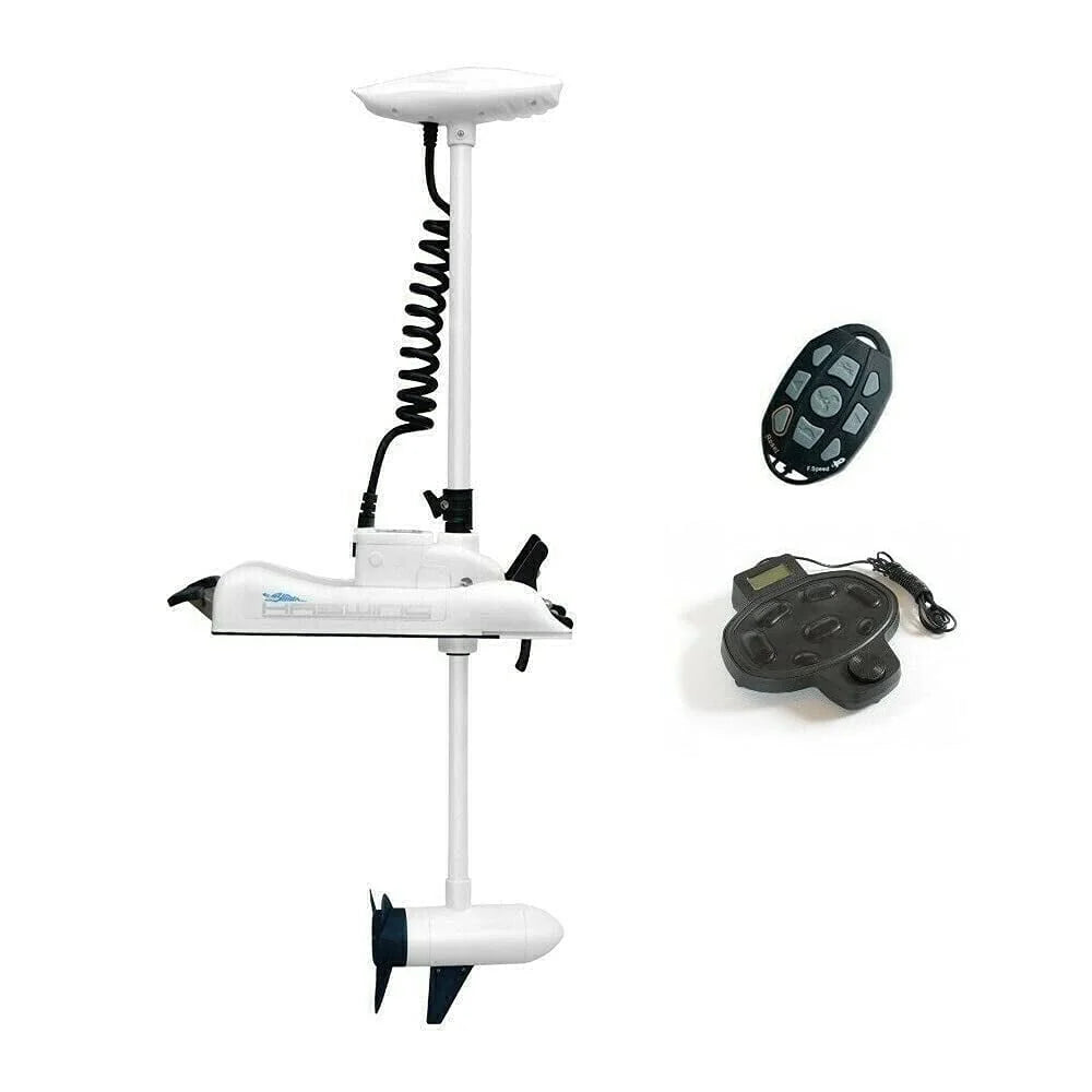12V 55LB 48 Inch Shaft Electric Trolling Motor with Remote Control Y960