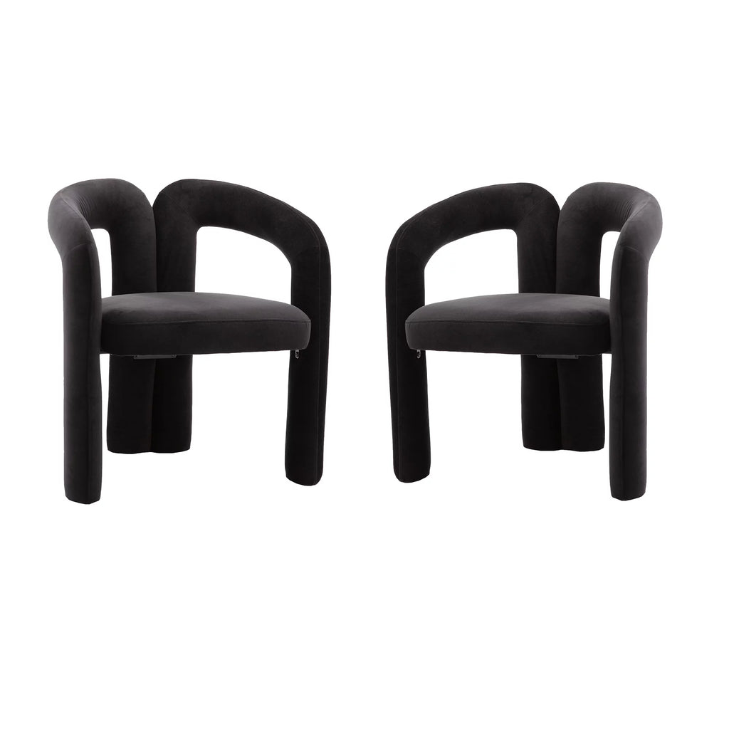 Fabric Upholstered Dining Chair Set of 2 L926529