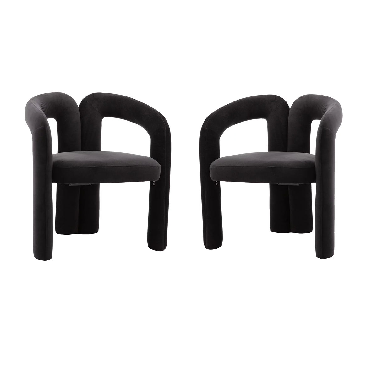 Fabric Upholstered Dining Chair Set of 2 L926529
