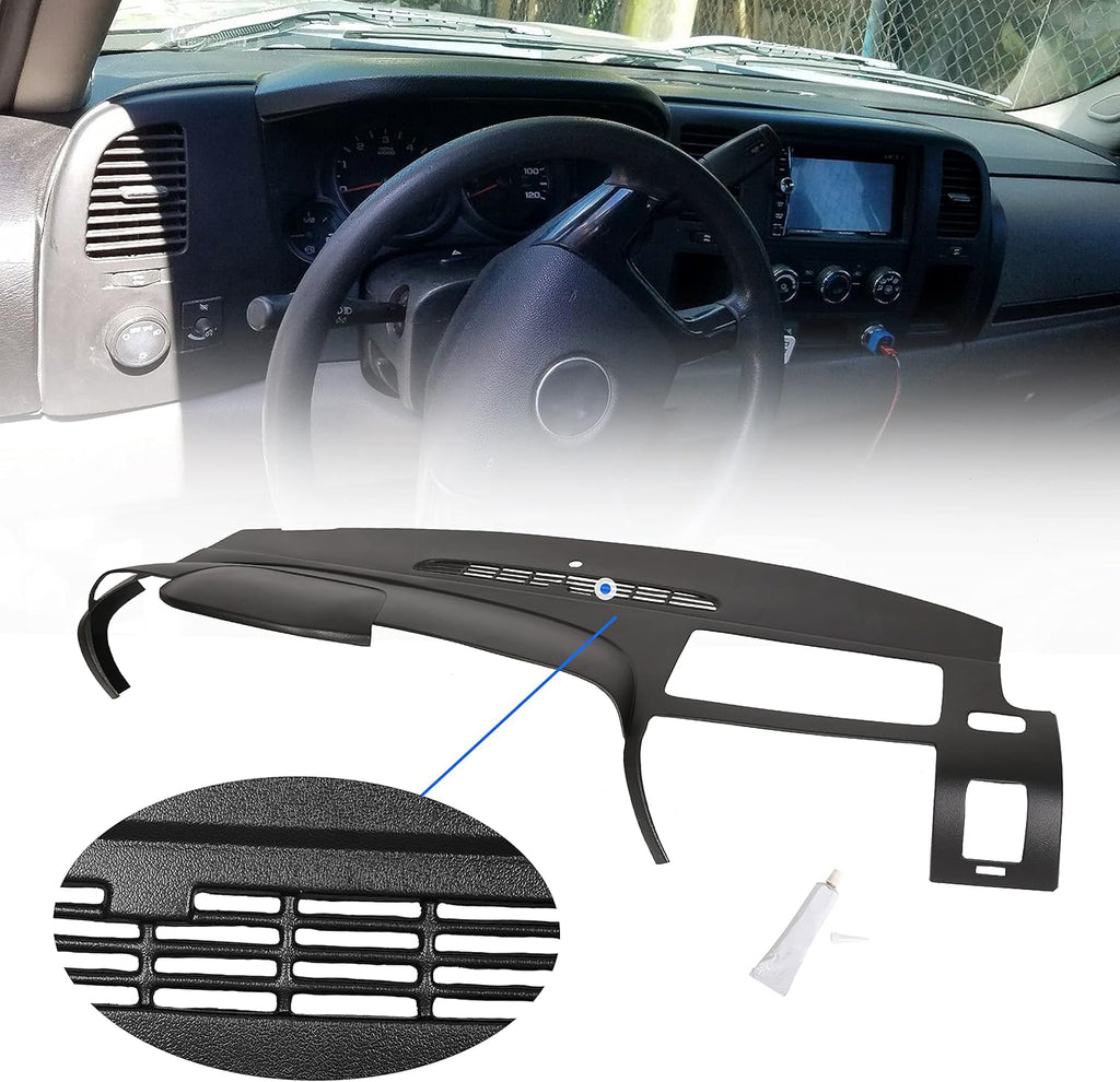 Black Molded Dash Board Cover Cap H566