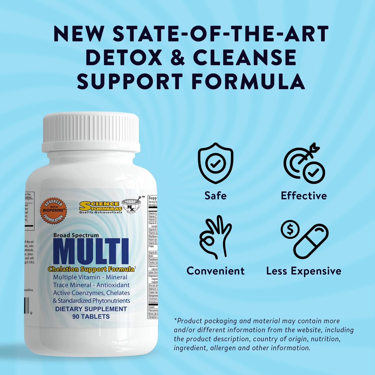 Multivitamin Mineral 90 Tablets P7883