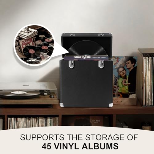 Waterproof Vinyl Record Storage Box Y1432