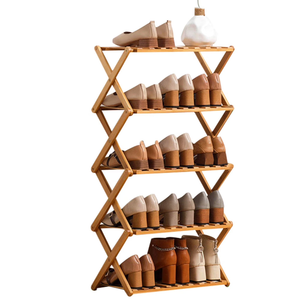 5 Tier Bamboo Shoe Rack C195