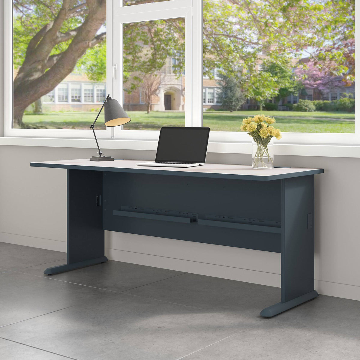 Slate 72 inch Desk P3948