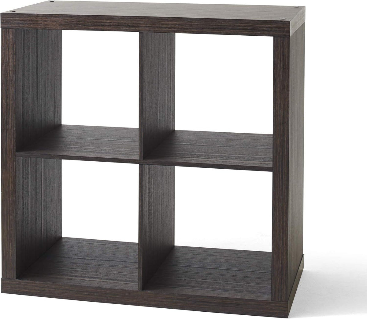 White 4-Cube Bookshelf Storage Cabinet J3094