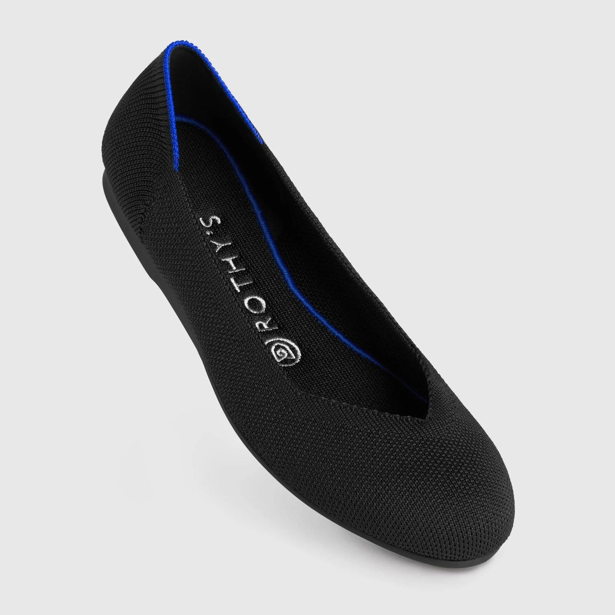 Black Flat Shoes T1213