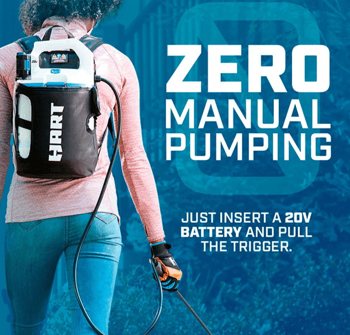 20-Volt 2 Gallon Cordless Backpack Chemical Sprayer Kit Z600105