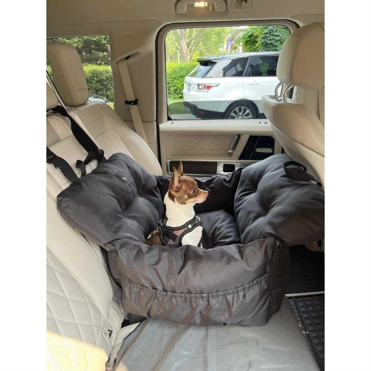 Premium Dog Car Seat & Booster Seat for Small & Medium Pets Under 35lbs B87960