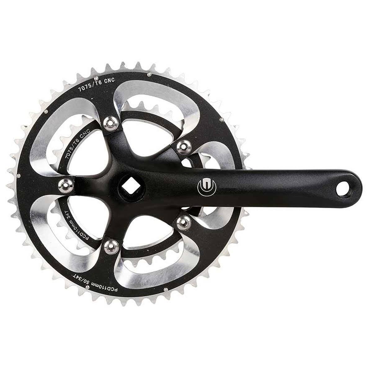 Compact Crankset 9 Sp. 170mm 34/50t Black U6218