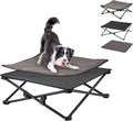 Elevated Folding Dog Cot with Washable Sleeping Mattress and Carrying Bag C6038