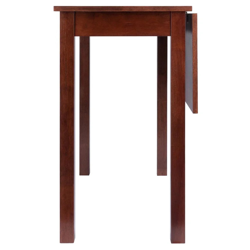 Walnut Drop Leaf High Table W705