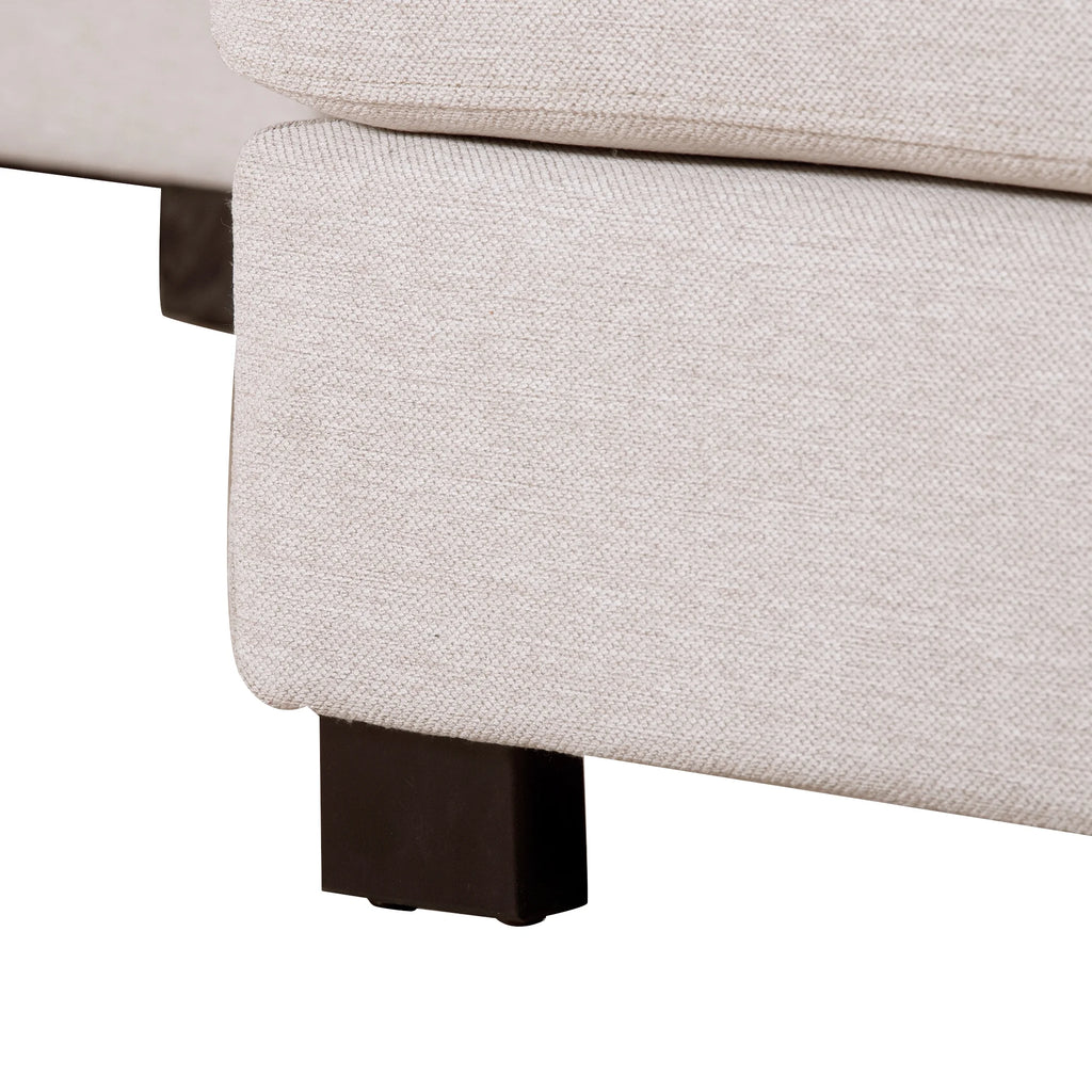 U Shaped Sofa with Removable Ottomans T444