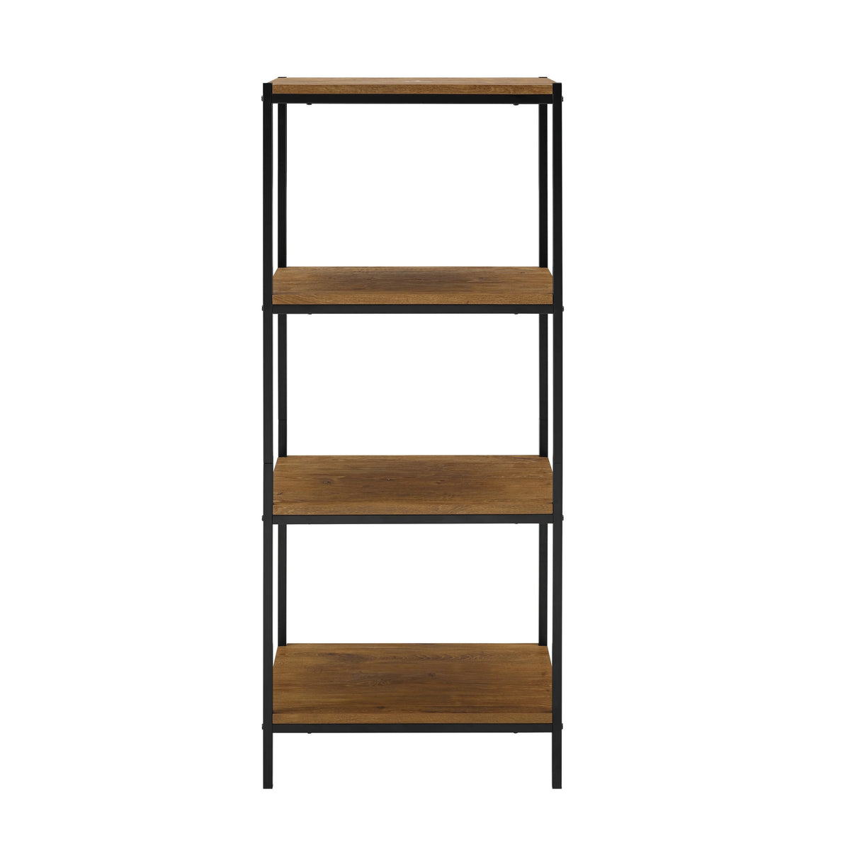 4 Tier Rustic Industrial Bookshelf X9816