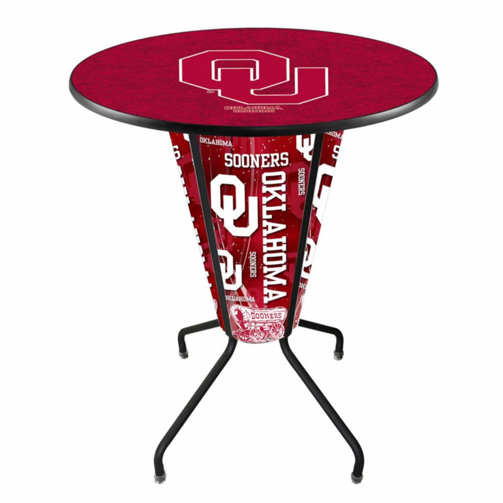 Lighted Oklahoma Pub Table L5597