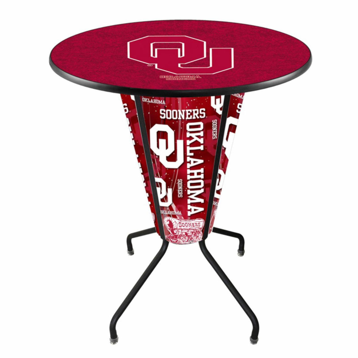 Lighted Oklahoma Pub Table L5597
