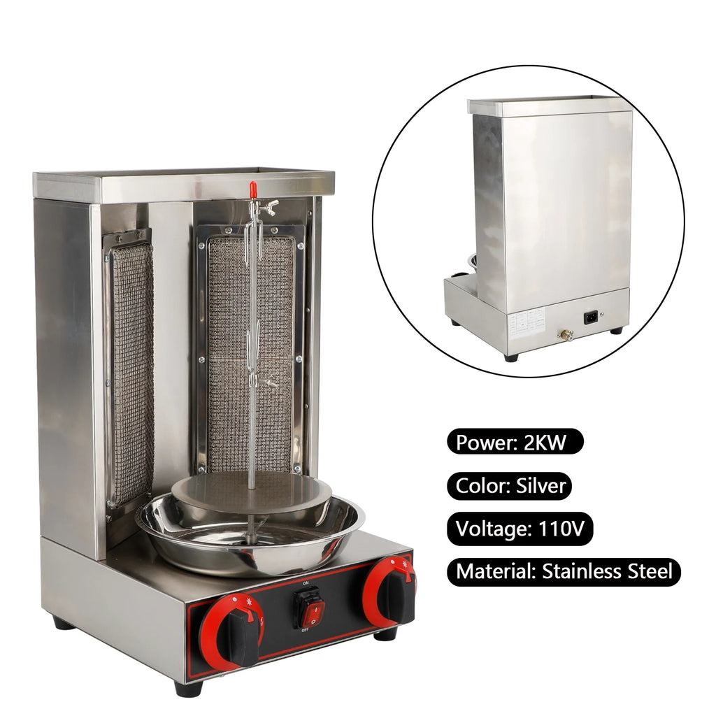 110V Vertical Doner Kebab Grill Machine Q58952