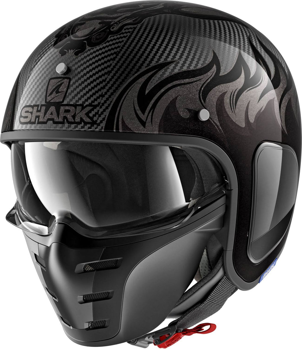 Carbon-orange Helmet Size S O382