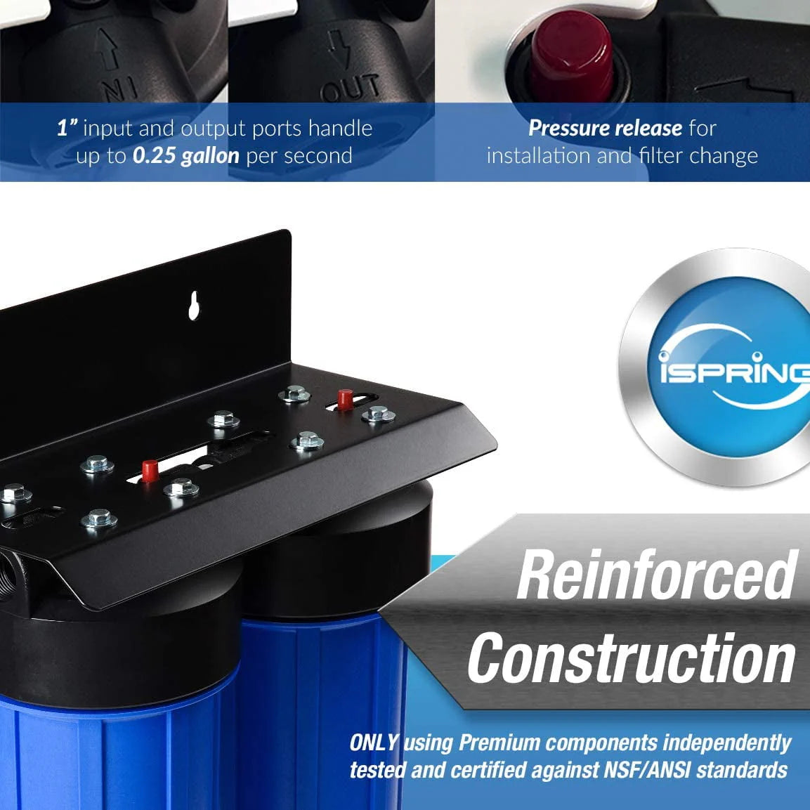 2-Stage Whole House Water Filtration System G4346