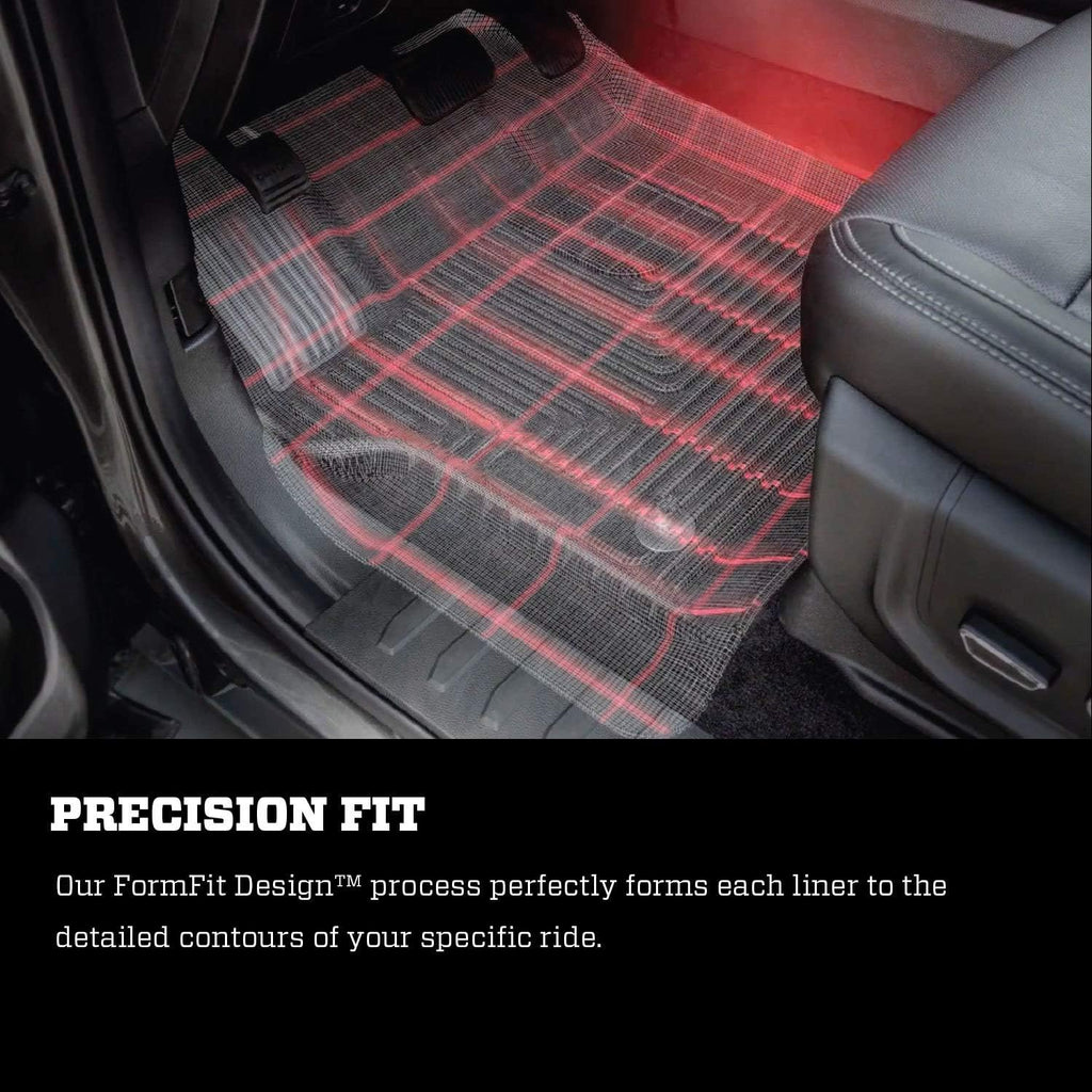 Black Front Floor Liners 2 Pcs O7527