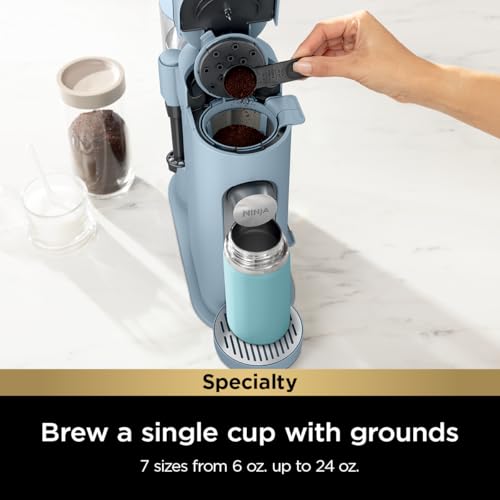 Single Serve Coffee Maker with 56oz Removable Reservoir Q609416