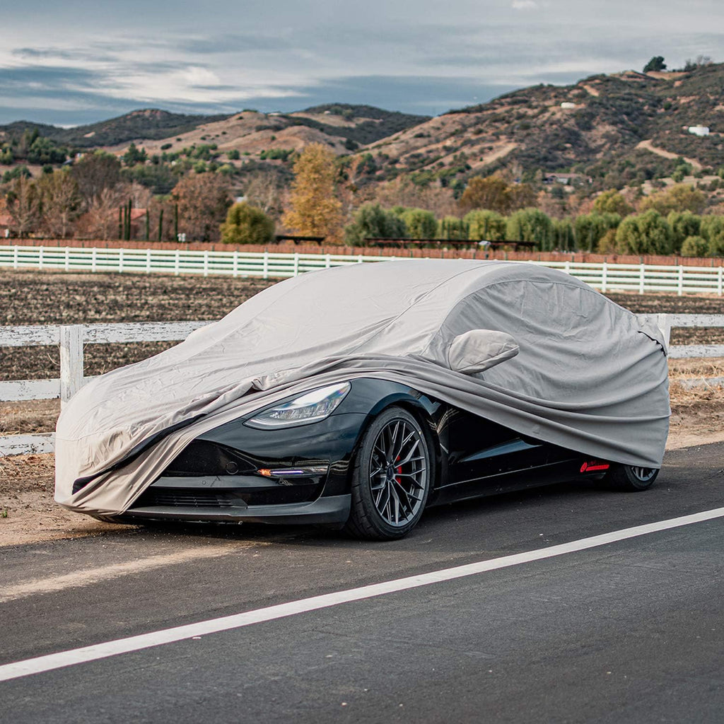 Outdoor Car Cover with Storage Bag N639439