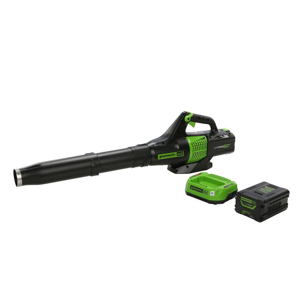 60-Volt Cordless Handheld Leaf Blower with 2.0 Ah Battery and Charger U354