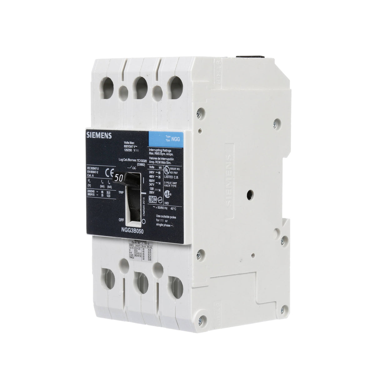 Molded Case Circuit Breakers G10662